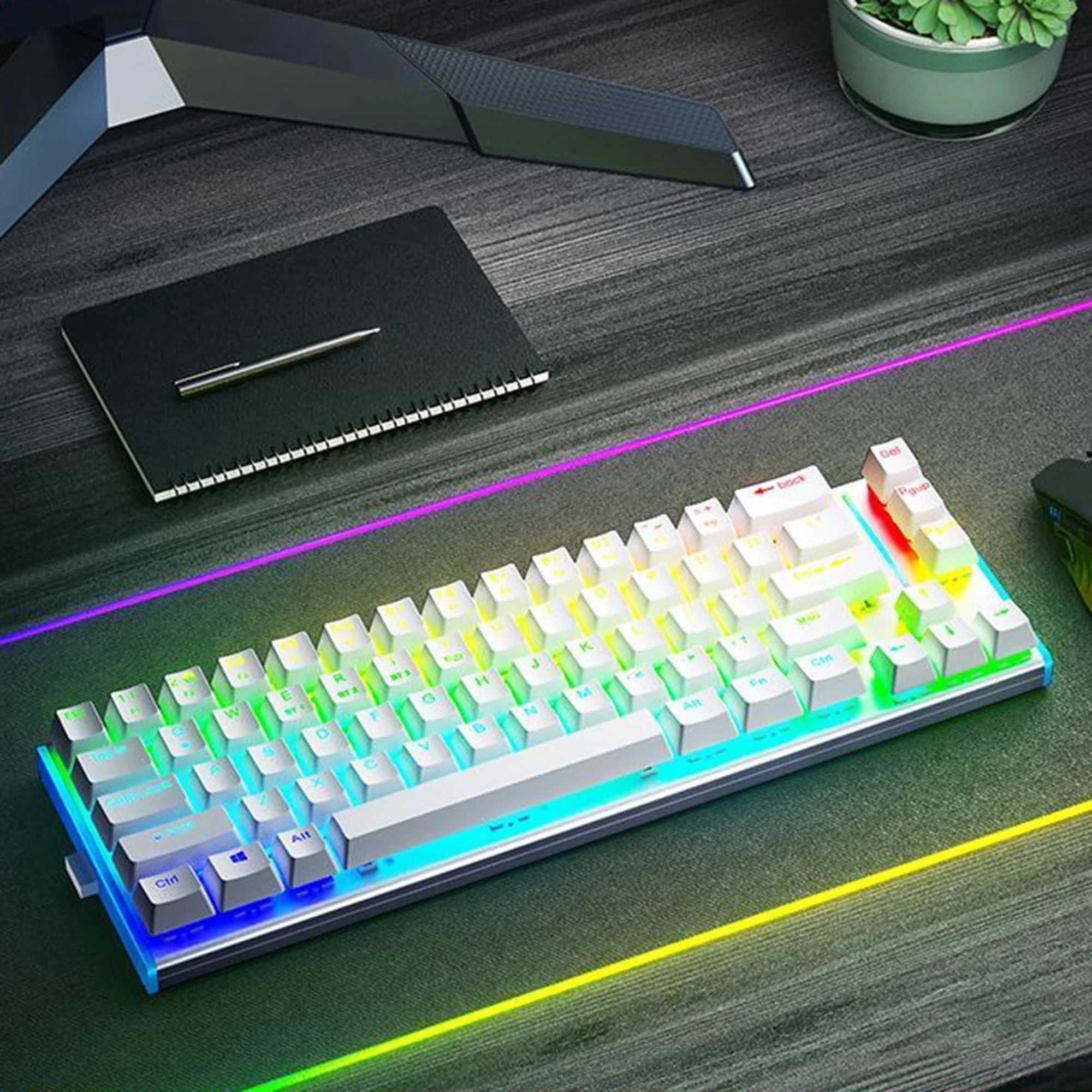 F3267 Aluminum Gasket RGB Hot-Swap Tri-Mode Keyboard Kit