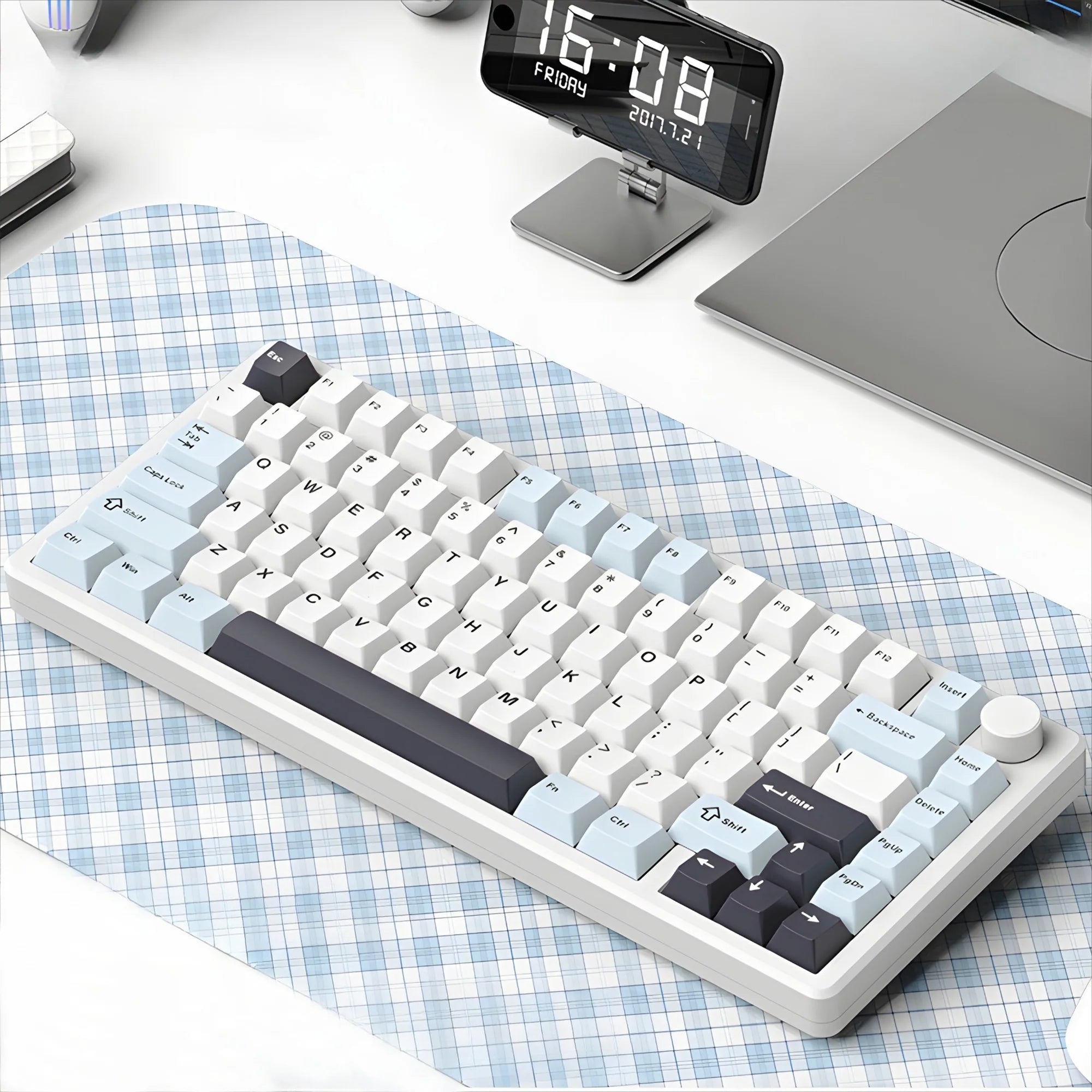 A75 Aluminum Gasket Tri-mode Customized Mechanical Keyboard