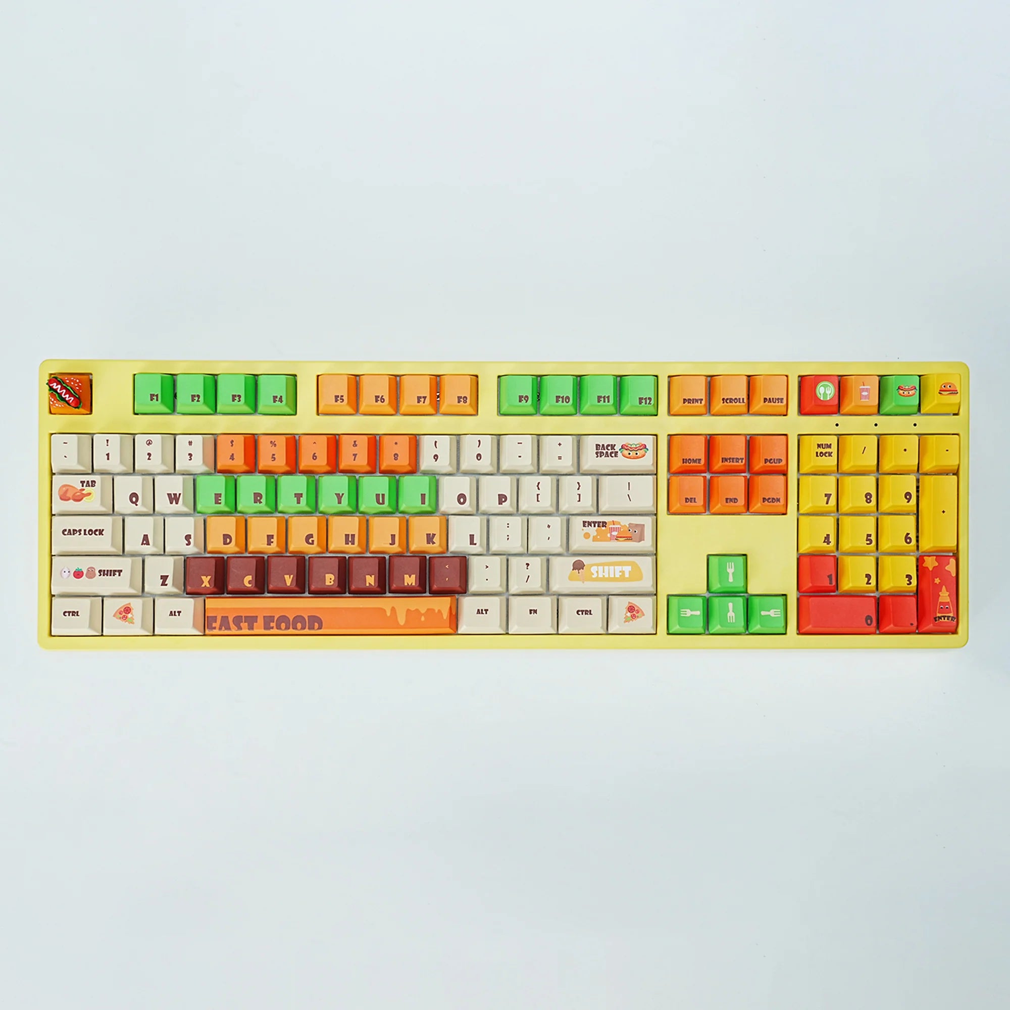 Food Series Hot-Swap RGB Mechanical Keyboard