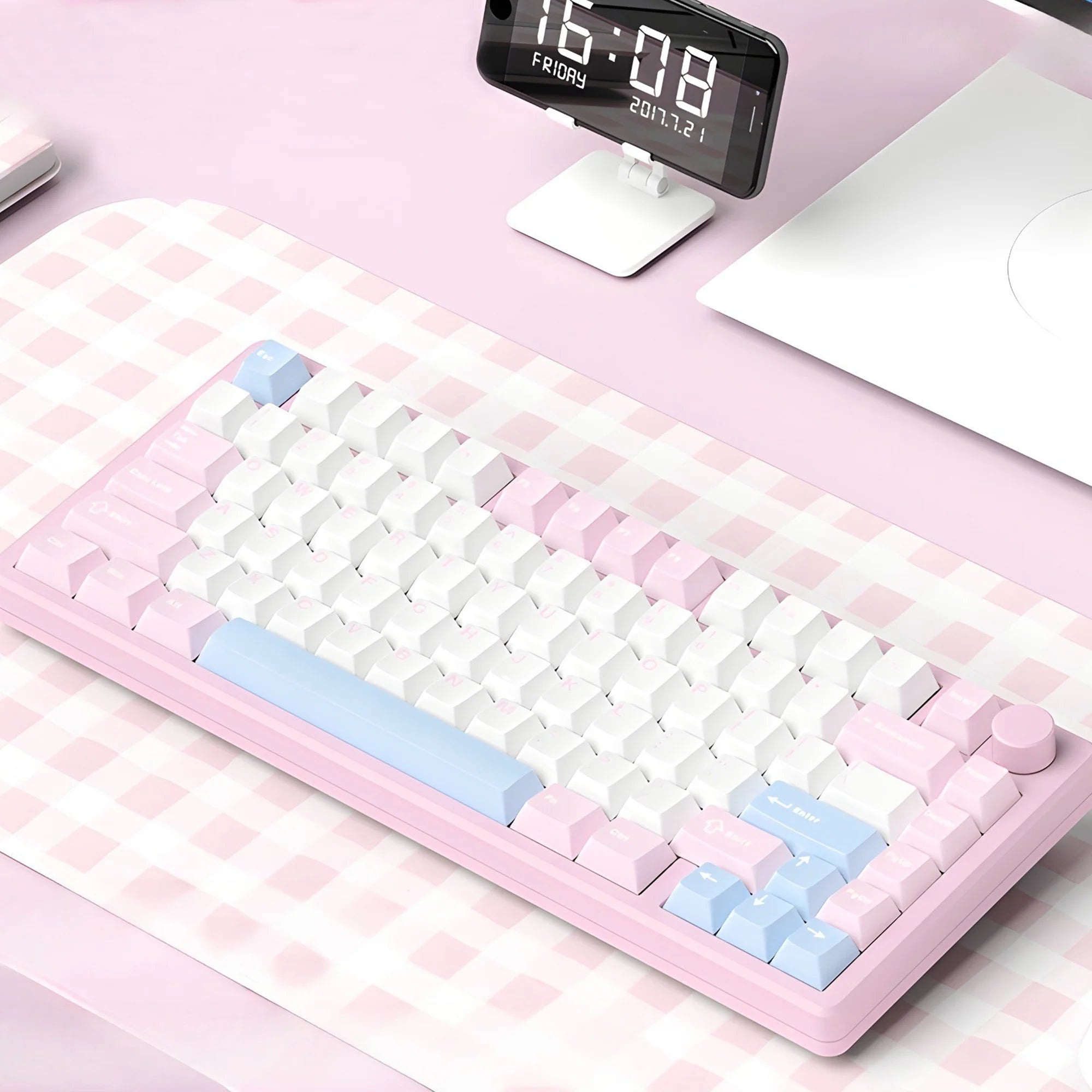 A75 Aluminum Gasket Tri-mode Customized Mechanical Keyboard