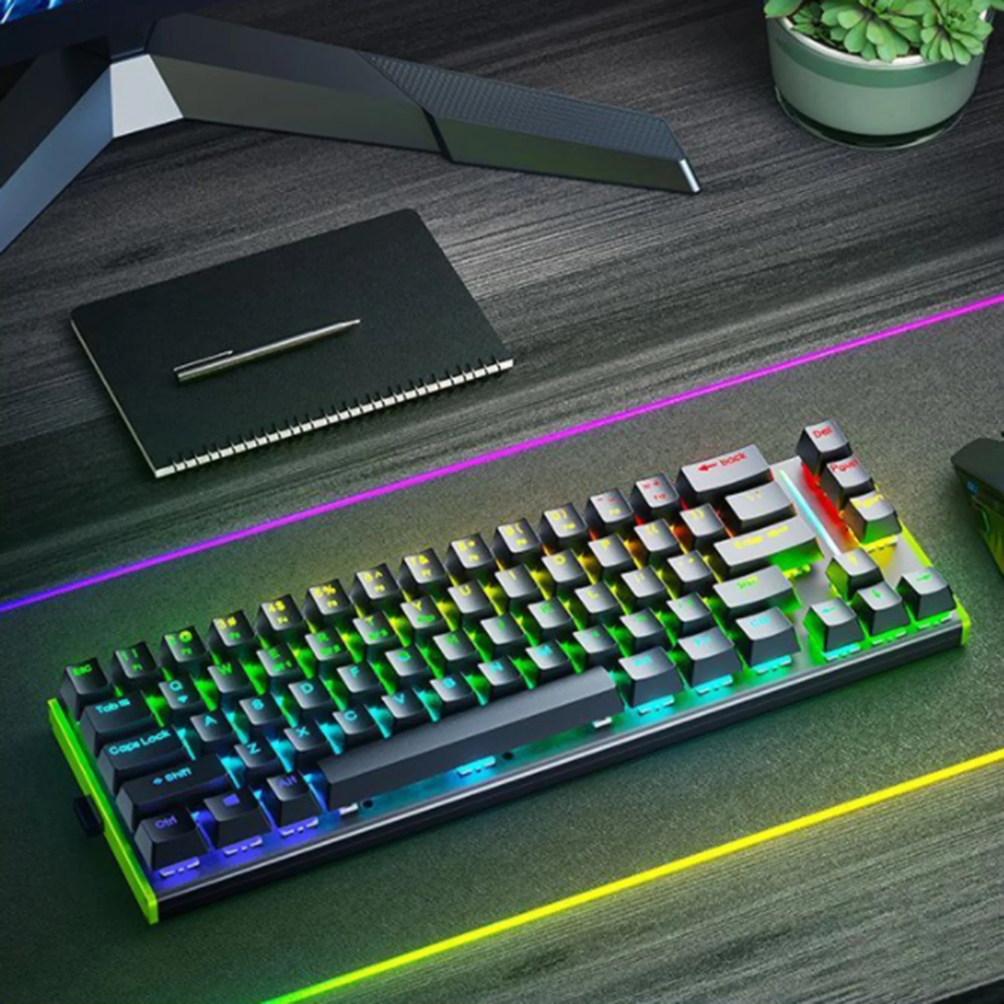 F3267 Aluminum Gasket RGB Hot-Swap Tri-Mode Keyboard Kit